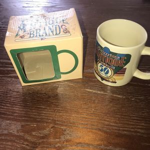 Vtg "GENUINE ANTIQUE PERSON" Mug Rare